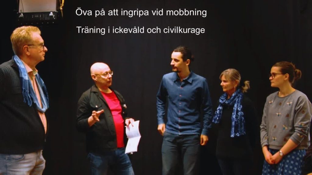 Träna på att ingripa vid mobbning